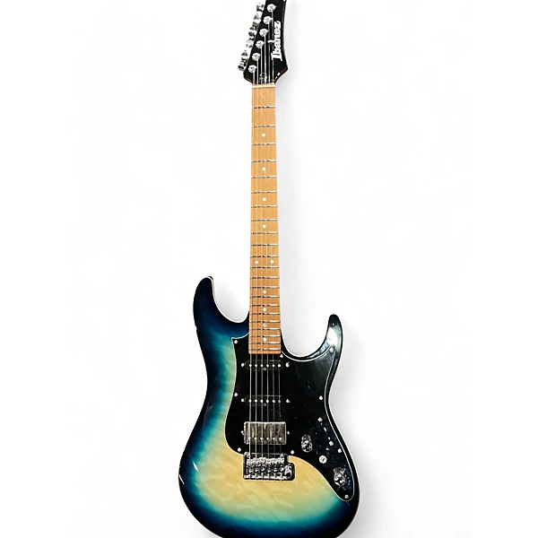 Ibanez Used Ibanez AZ24P1QM Deep ocean blonde Solid Body Electric Guitar.gc
