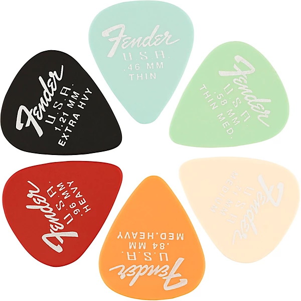 351 Shape Dura Tone Delrin Guitar Picks