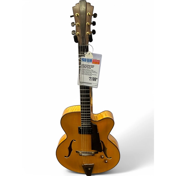 Eastman Used Eastman PISANO Blonde Hollow Body Electric Guitar.gc