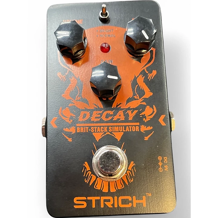Used Strich DECAY BRIT STACK SIMULATOR Effect Pedal