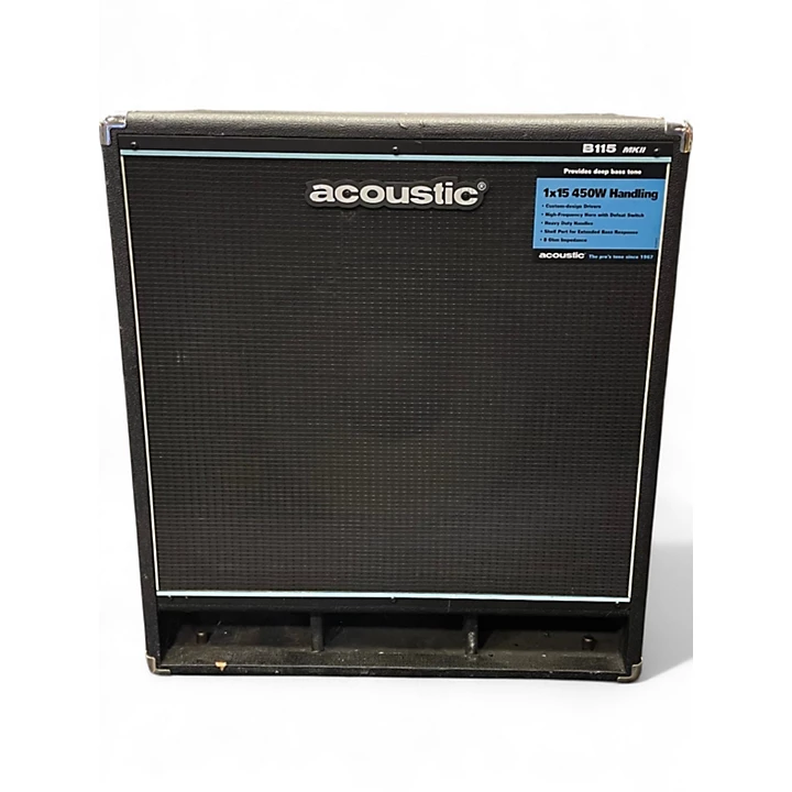 Acoustic Used Acoustic B115 250W 1x15 Bass Cabinet