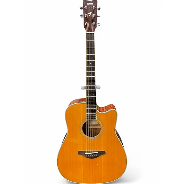 Yamaha Used Yamaha FGC TA Natural Acoustic Electric Guitar