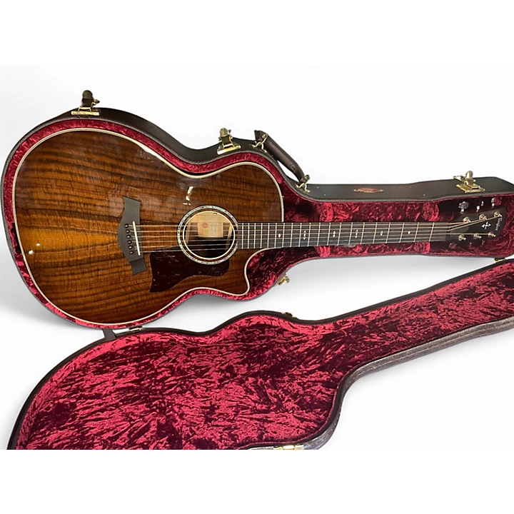 Used Taylor 724ce LTD Natural Acoustic Electric Guitar
