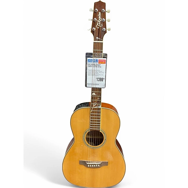 Used Takamine The Peak Special Edition Natural Acoustic Electric Guitar
