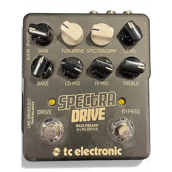 Used TC Electronic Spectra Drive Bass Effect Pedal