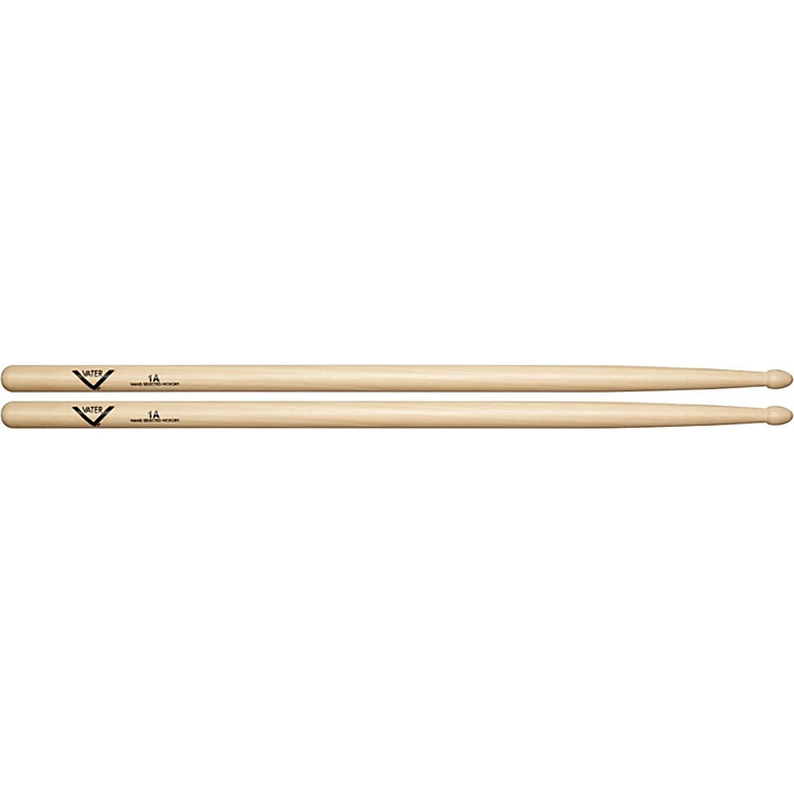 American Hickory 1A Drumsticks Wood