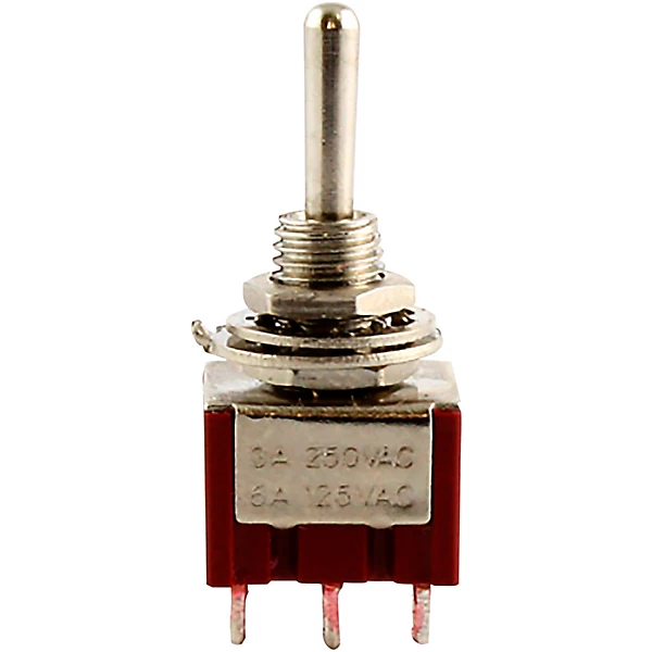 On On DPDT Mini Switch Chrome