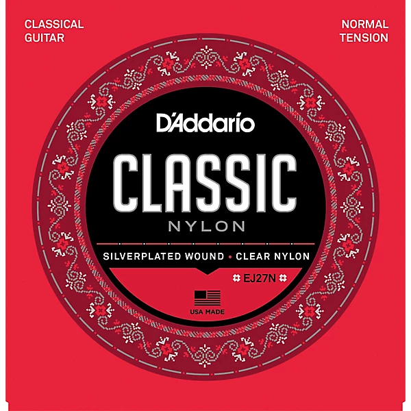 EJ27N Normal Tension Classical Guitar Strings