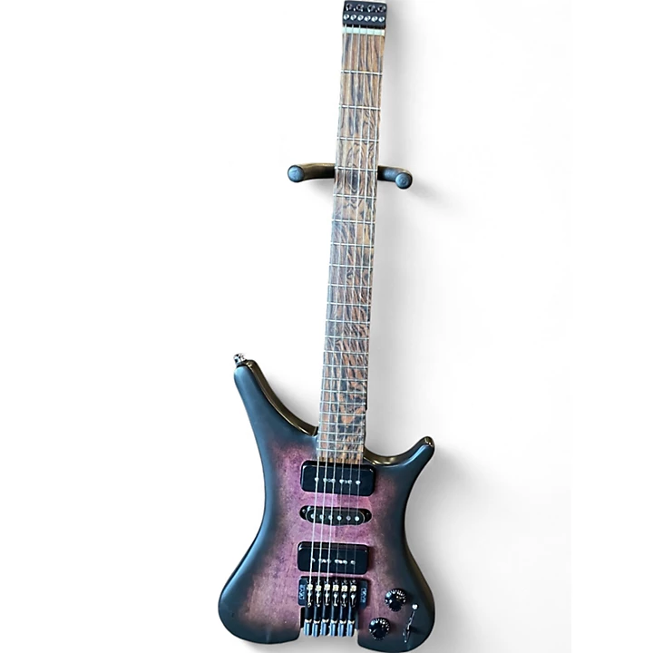 Used 2024 Anesidora J804 Purple with black burst Solid Body Electric Guitar