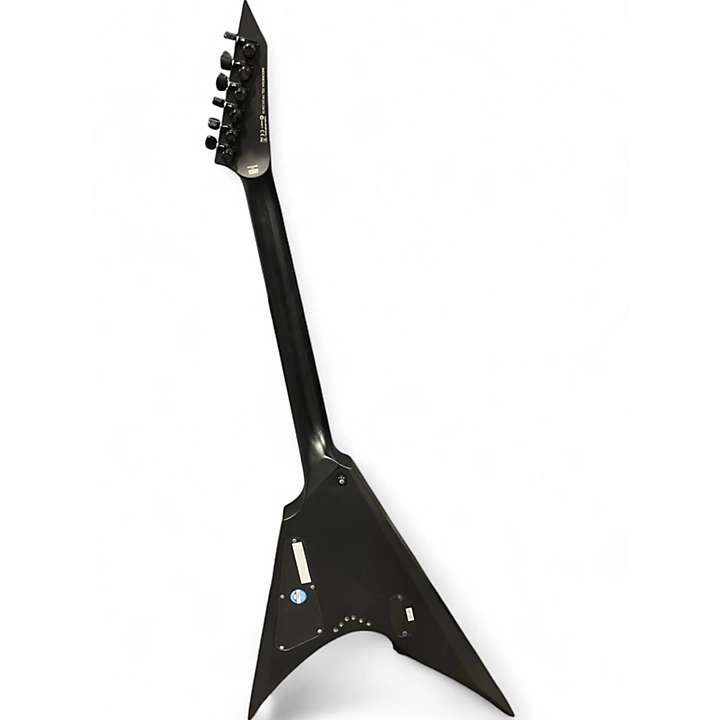 ESP Used ESP Black Metal Arrow Black Solid Body Electric Guitar.gc