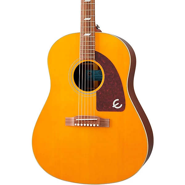 Masterbilt Texan Acoustic Electric Guitar Antique Natural Aged Gloss