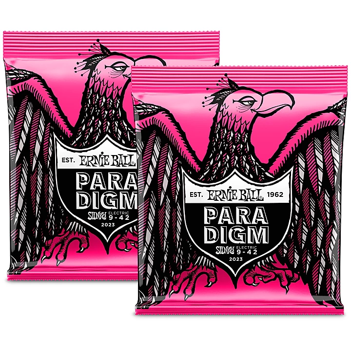 2 Pack Paradigm Super Slinky Electric Strings Bundle