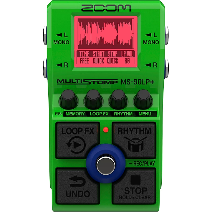 Zoom MS 90LP+ Looper Pedal Green