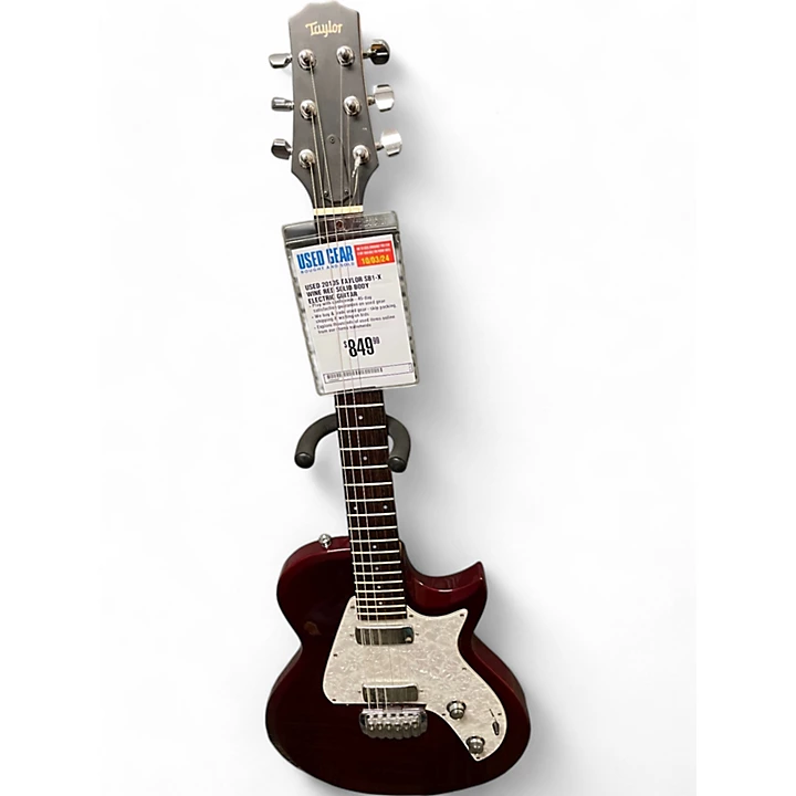Used 2010s Taylor SB1 X Wine Red Solid Body Electric Guitar