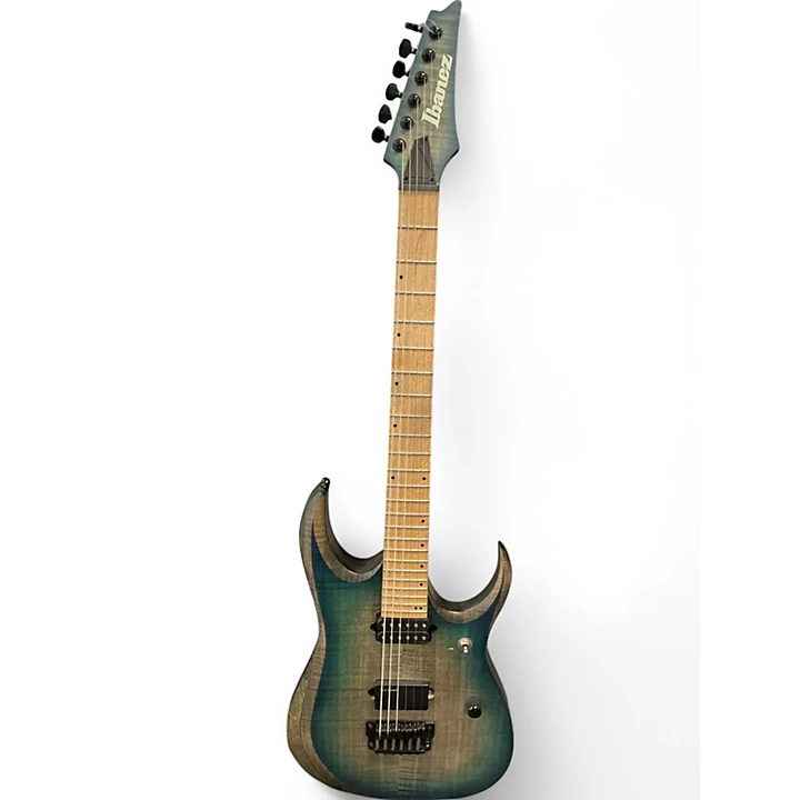 Used Ibanez rgd61al Blue Solid Body Electric Guitar