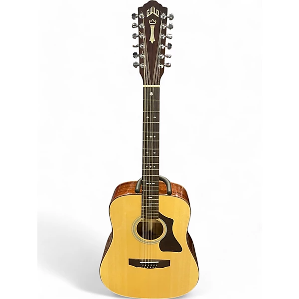 Used Guild GAD G212ENAT Natural 12 String Acoustic Guitar