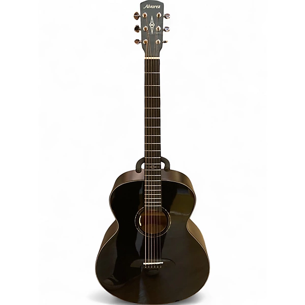 Used Alvarez ABT610E Black Acoustic Electric Guitar