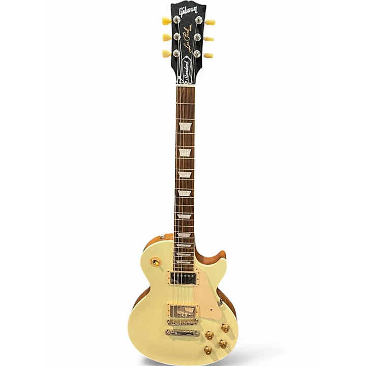 Used Gibson Les Paul Standard White Solid Body Electric Guitar