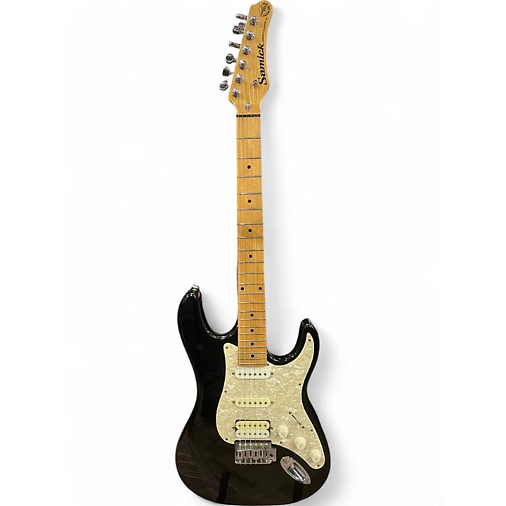 Used Sammick SSM1 Black Solid Body Electric Guitar
