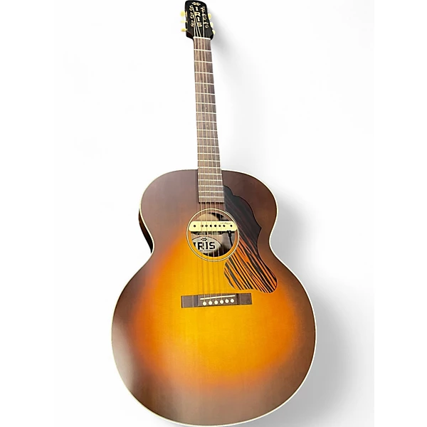 Used Iris nd200 sunburst Acoustic Electric Guitar