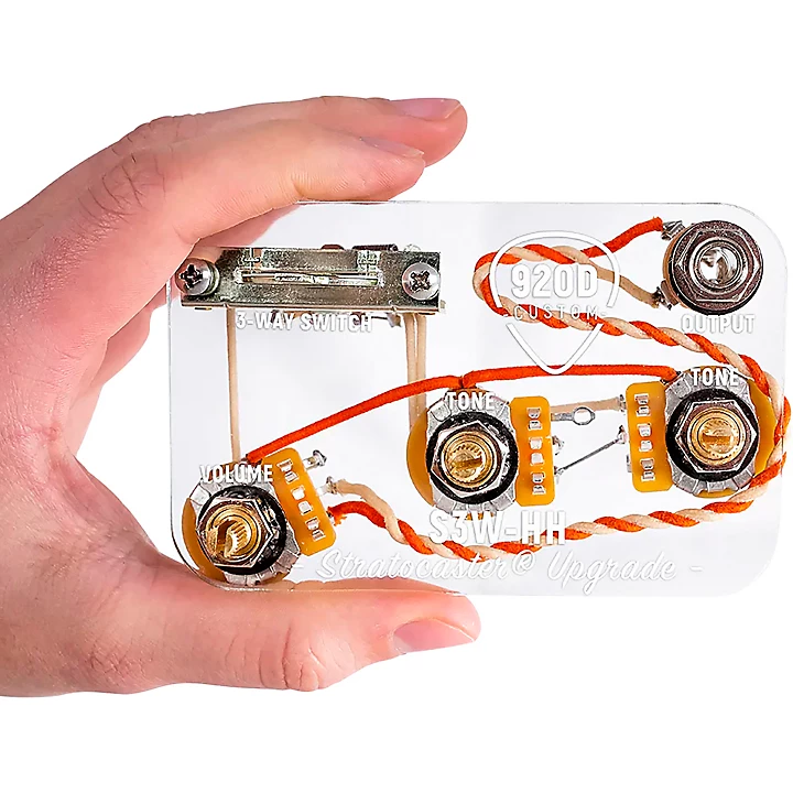 Strat 3 Way HH Upgraded Wiring Harness