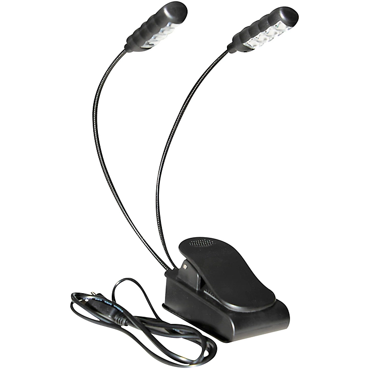 USB Dual Head Clip Light