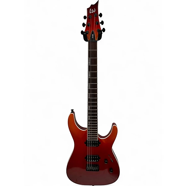 Used ESP LTD H400 ORANGE TO RED Solid Body Electric Guitar