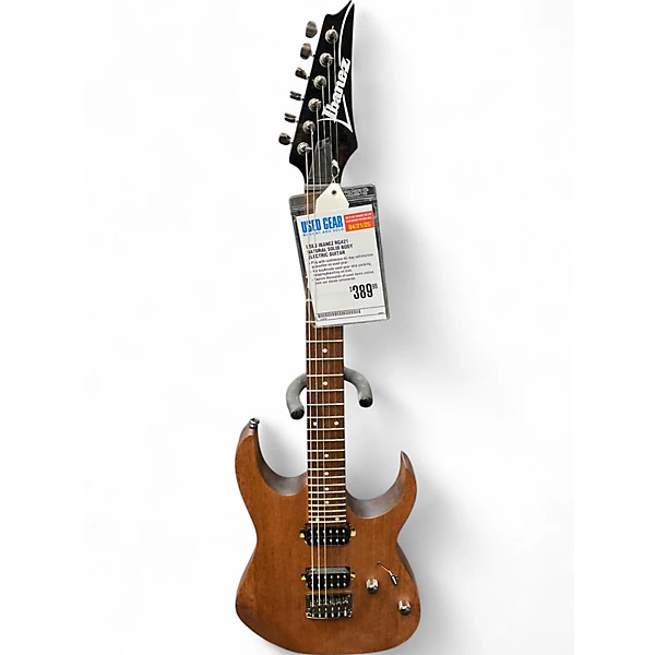 Used Ibanez RG421 Natural Solid Body Electric Guitar