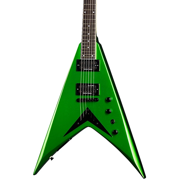 Dave Mustaine Vanguard Rust In Peace Electric Guitar Alien Tech Green