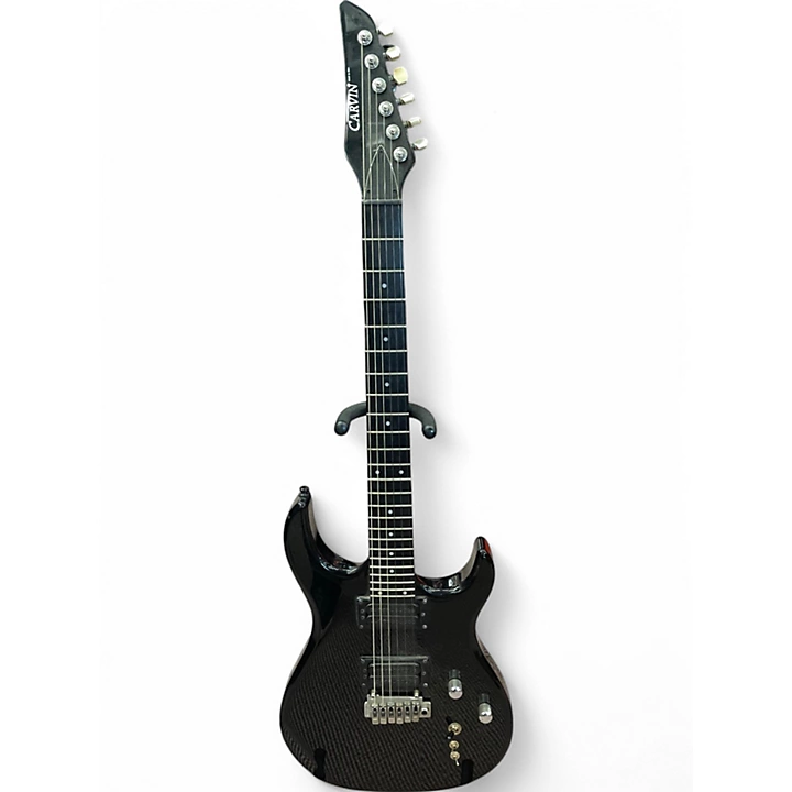 Used Carvin DC127 Black Solid Body Electric Guitar