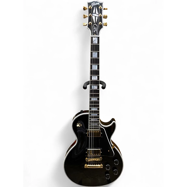 Used 2007 Gibson Les Paul Custom Black Solid Body Electric Guitar