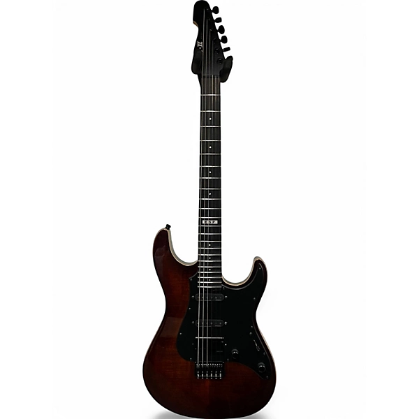 ESP Used ESP E II SN III Tiger Eye Solid Body Electric Guitar