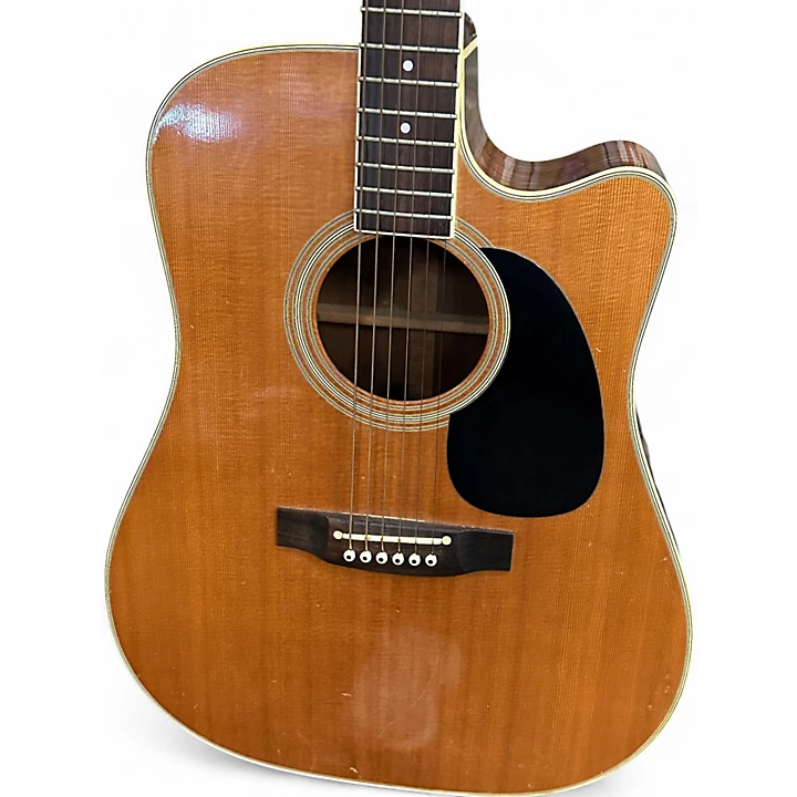 Used Takamine FP360SC Natural Acoustic Electric Guitar
