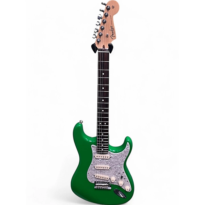 Used Fender Mod Shop Stratocaster Green Solid Body Electric Guitar