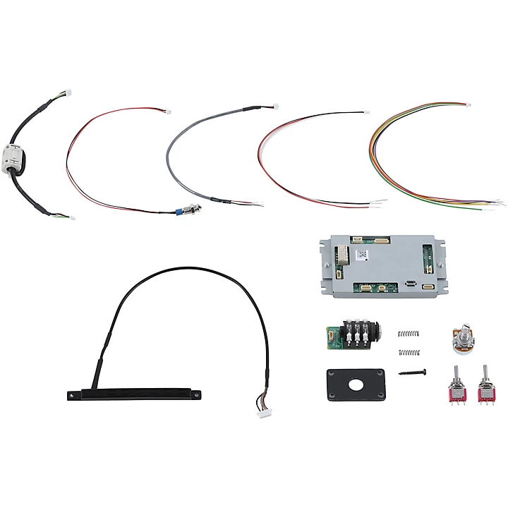 GK5 KIT G6 6 String Guitar Divided Pickup Kit Black