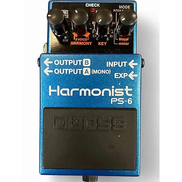 Used BOSS PS6 Harmonist Effect Pedal