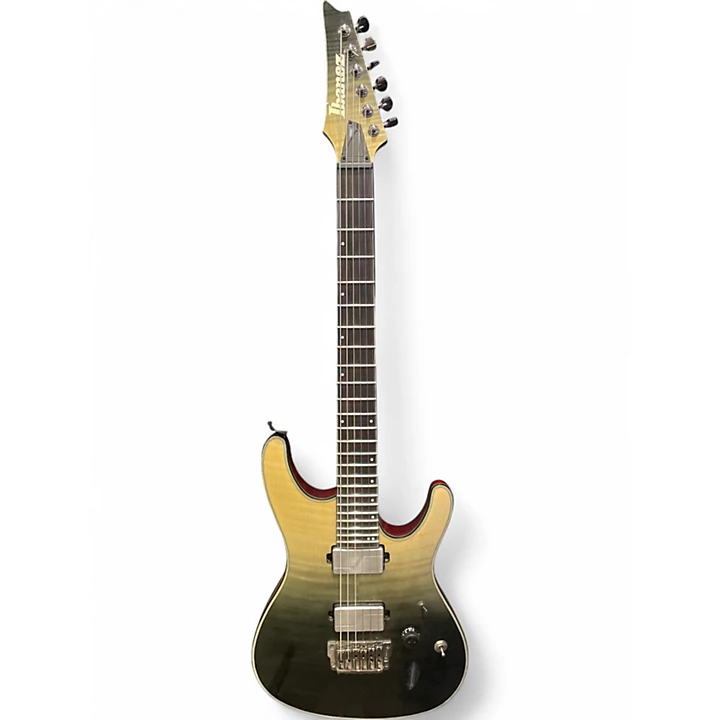 Used 2020s Ibanez S61AL Black Mirage Solid Body Electric Guitar