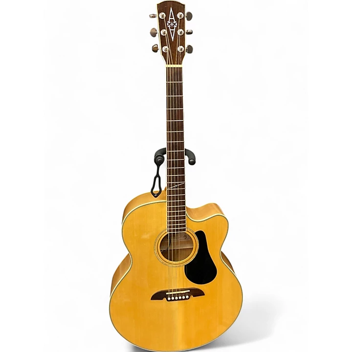 Used Alvarez AJ 60SC Natural Acoustic Electric Guitar