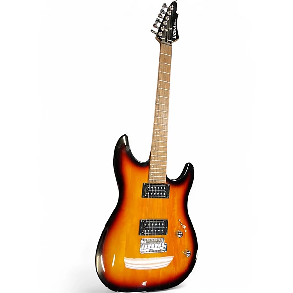 Used Laguna LE300 Sunburst Solid Body Electric Guitar