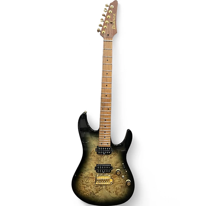 Ibanez Used Ibanez AZ242PBG Charcoal Black Burst Solid Body Electric Guitar