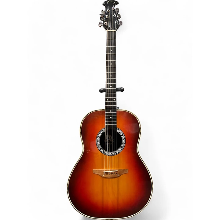 Used Ovation 1132 1 Sunburst Acoustic Guitar