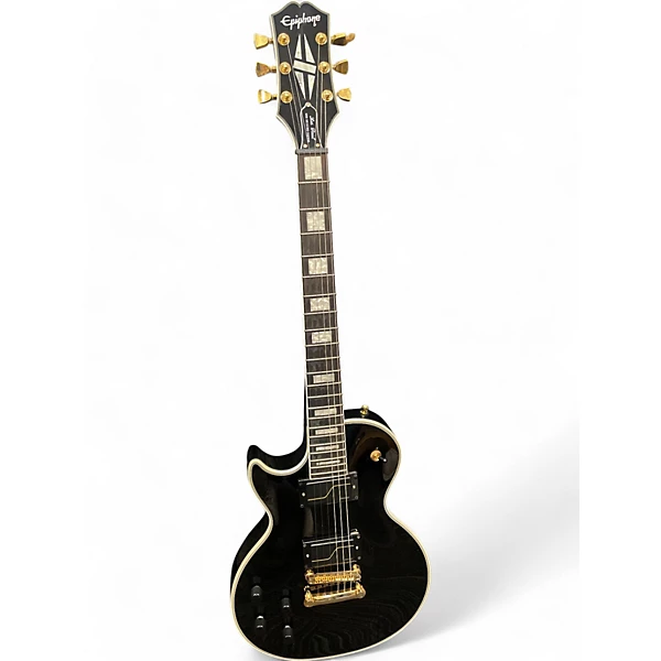 Epiphone Used Epiphone MKH Origins Custom Black and Gold Electric Guitar.gc