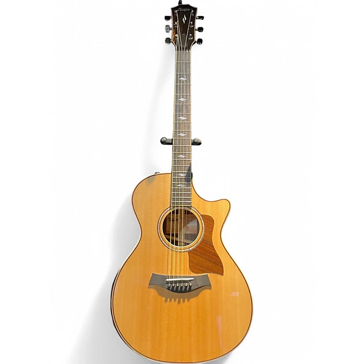 Taylor Used Taylor 812CE Natural Acoustic Electric Guitar