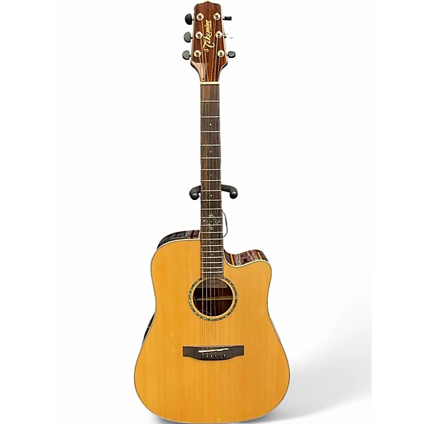 Takamine Used Takamine EG363SC Natural Acoustic Electric Guitar