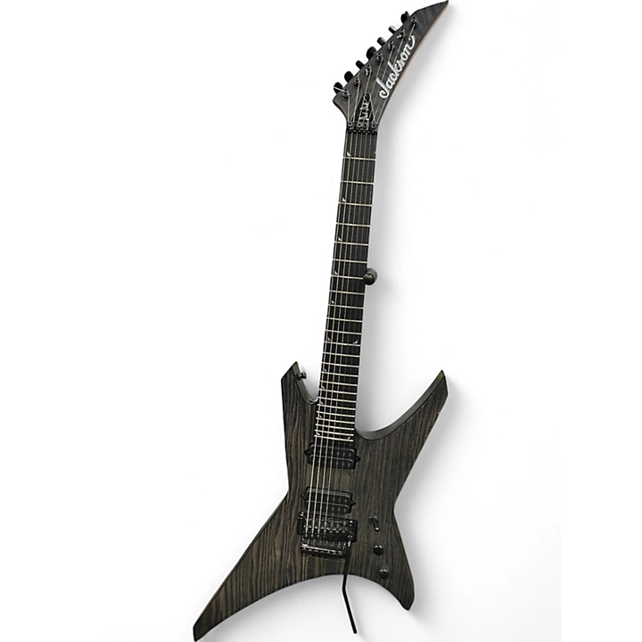 Jackson Used 2021 Jackson WR7 Black Solid Body Electric Guitar.gc