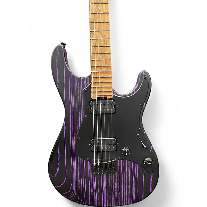 ESP Used ESP LTD SN1000 Purple Solid Body Electric Guitar.gc