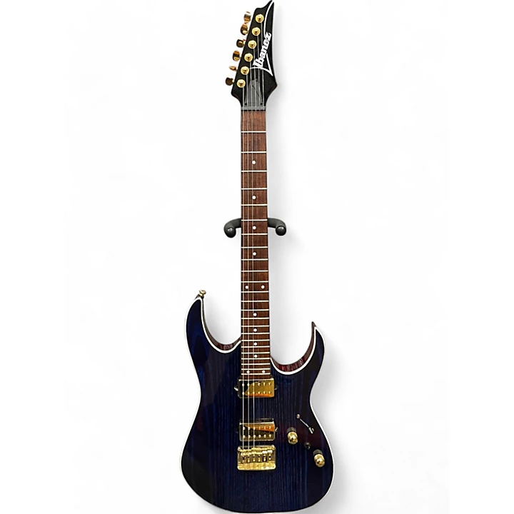 Used Ibanez RGA21HPAH Blue Solid Body Electric Guitar