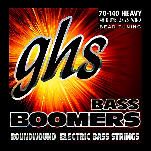 Bass Boomers Roundwound Bass Strings BEAD Tuning Heavy 70