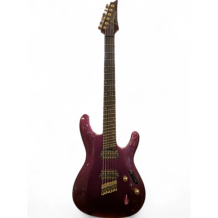 Used Ibanez SML721 GOLD CHAMELEON Solid Body Electric Guitar
