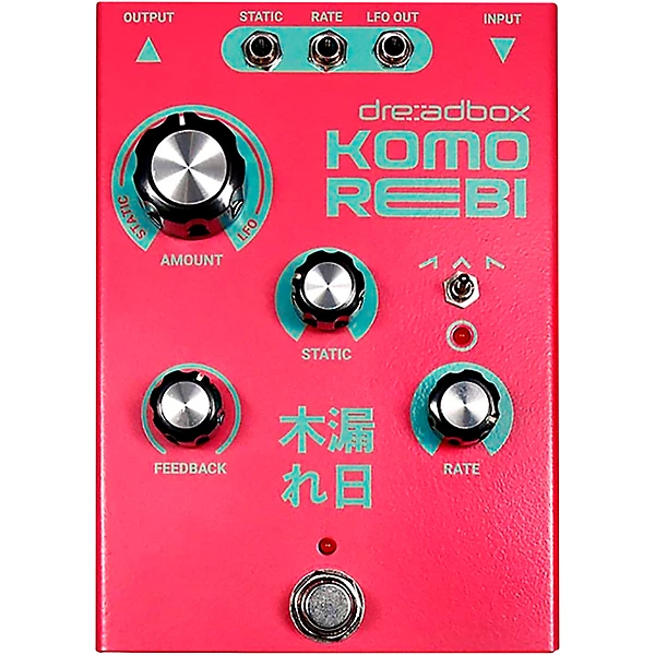 Dreadbox Komorebi Analog Chorus/Flanger Effects Pedal Salmon